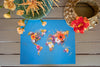 mother earth limited edition artwork floral flay lay still life photograph lola pilar hawaii hibiscus and hawaii tropical flowers