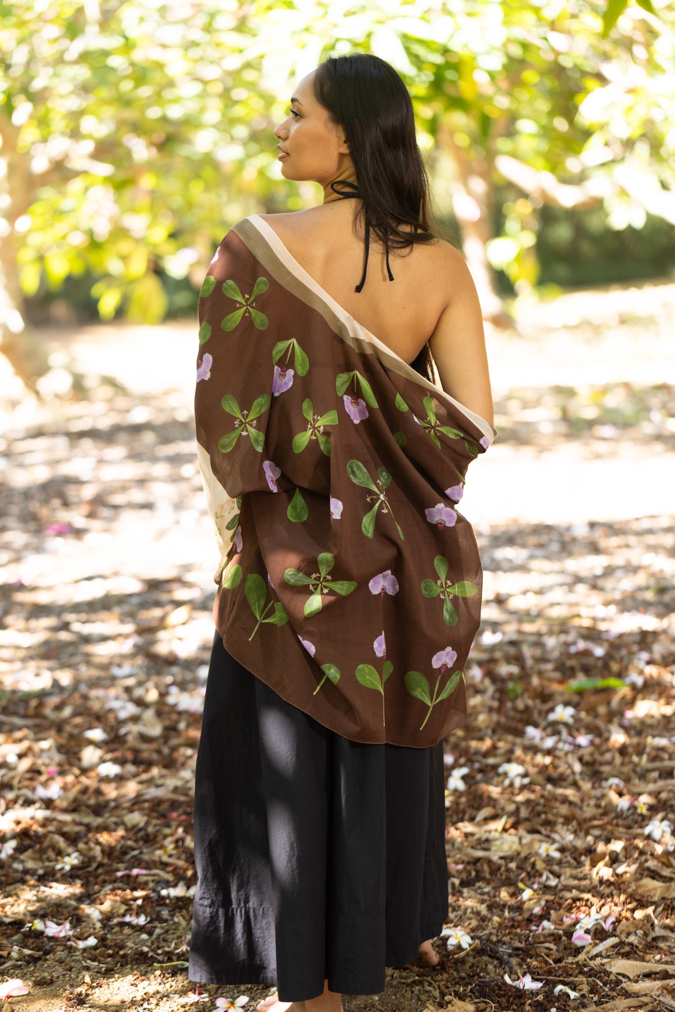 Violet Tide - Kimono Top - Neutral