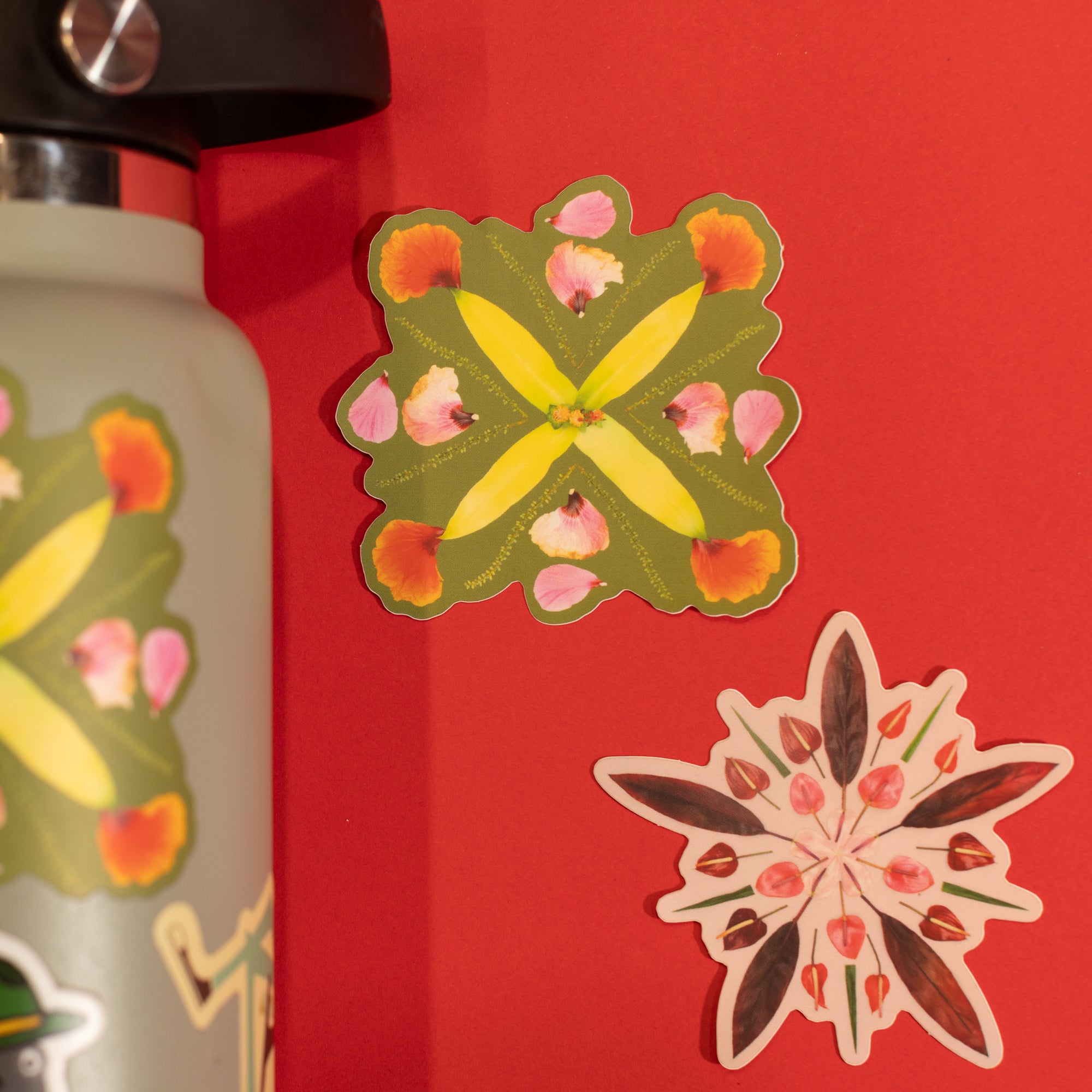 Hibiscus Petal - Water Resistant Sticker