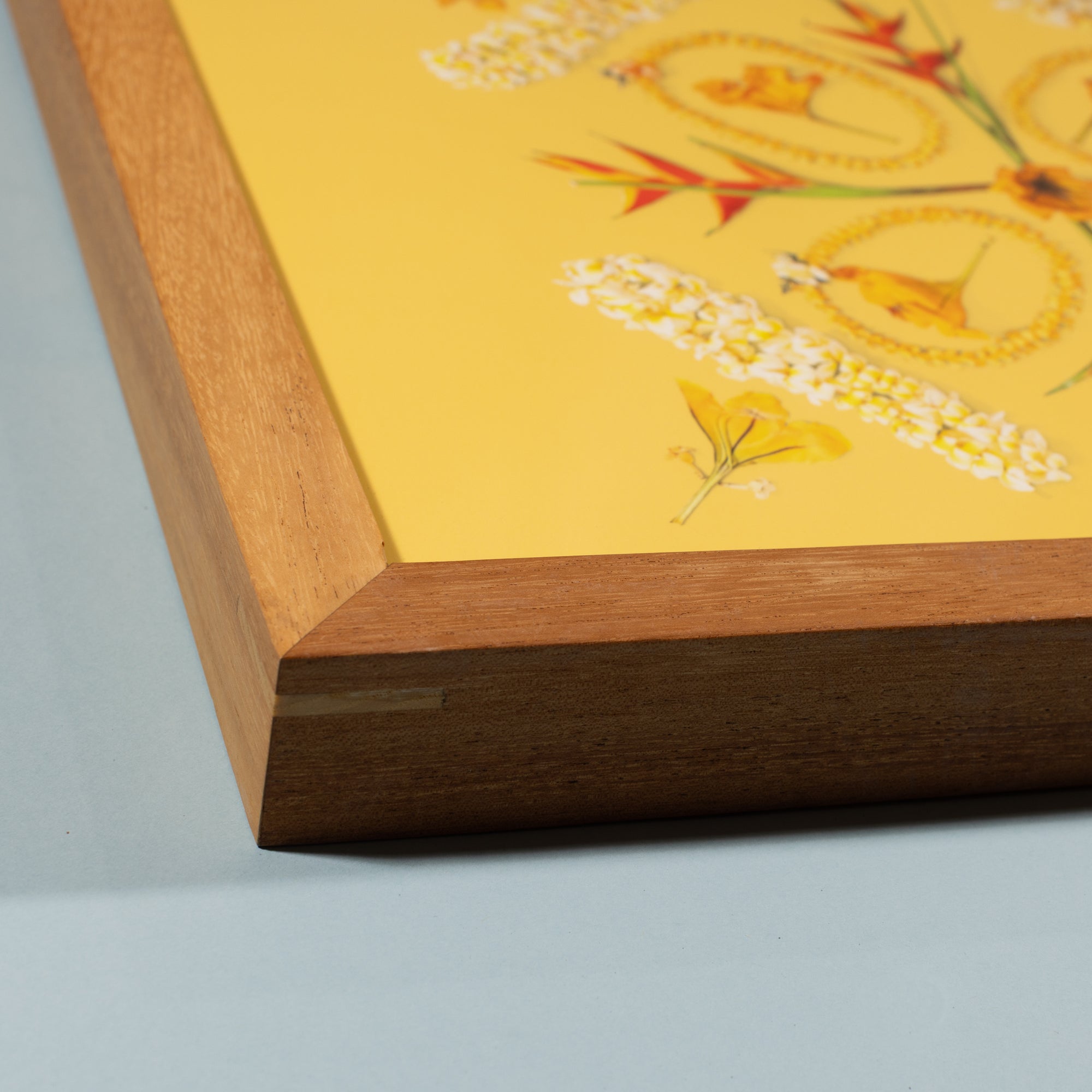 Cup of Gold with Monkey Pod Frame