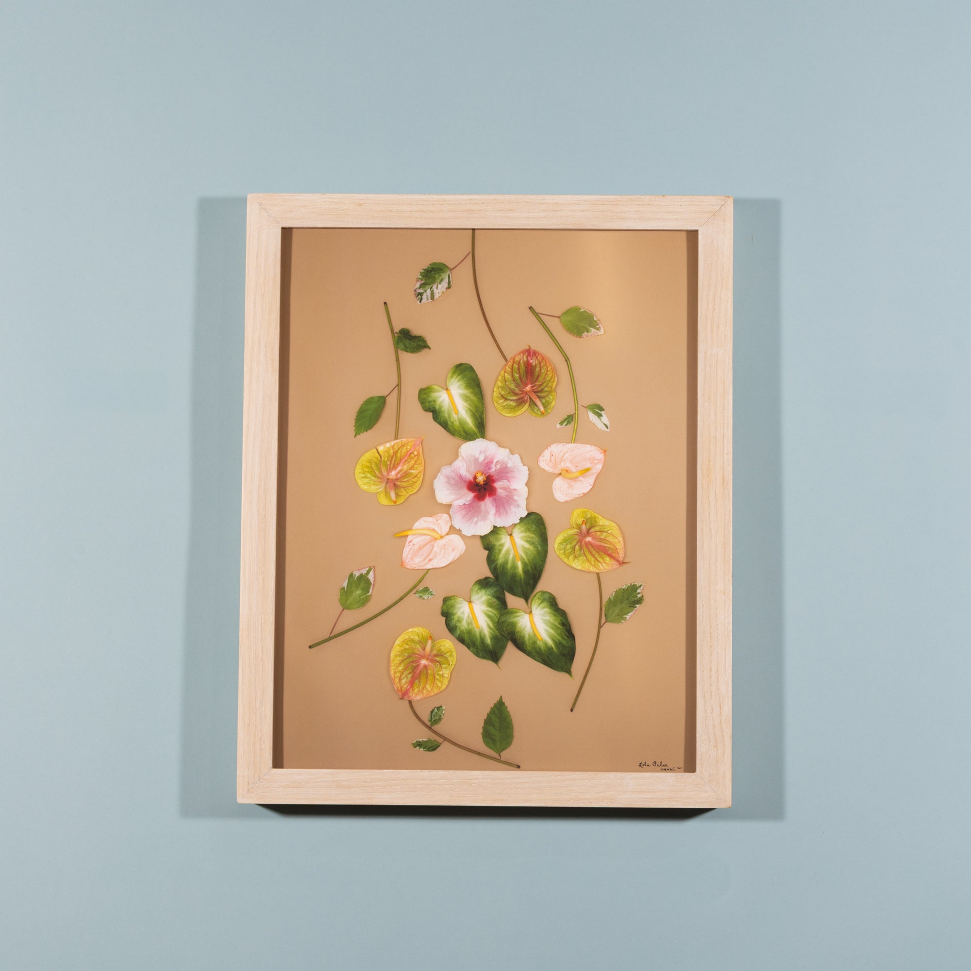 Pualani Gold with White-Whashed Ash Frame