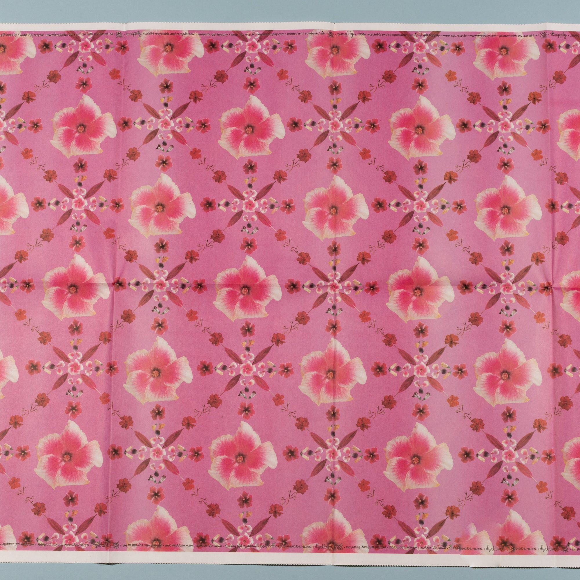 Shades of Pink - Single Sheet of Wrapping Paper - Wrappily x Lola Pilar Hawaii