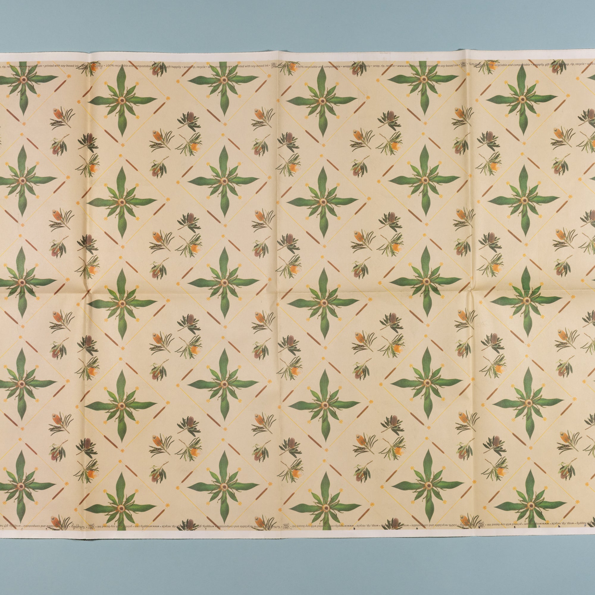 Single Sheet - UpCountry Maui Wrapping Paper - Wrappily x Lola Pilar