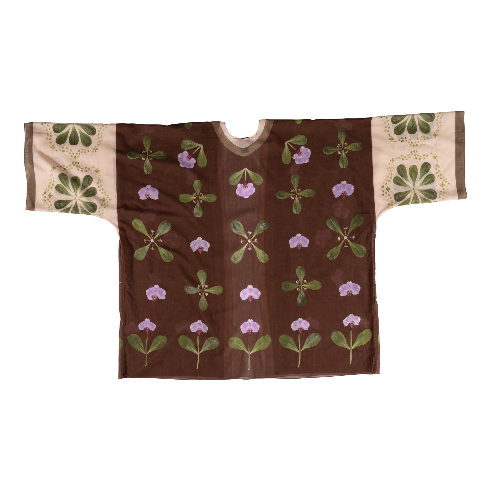 Violet Tide - Kimono Top - Neutral