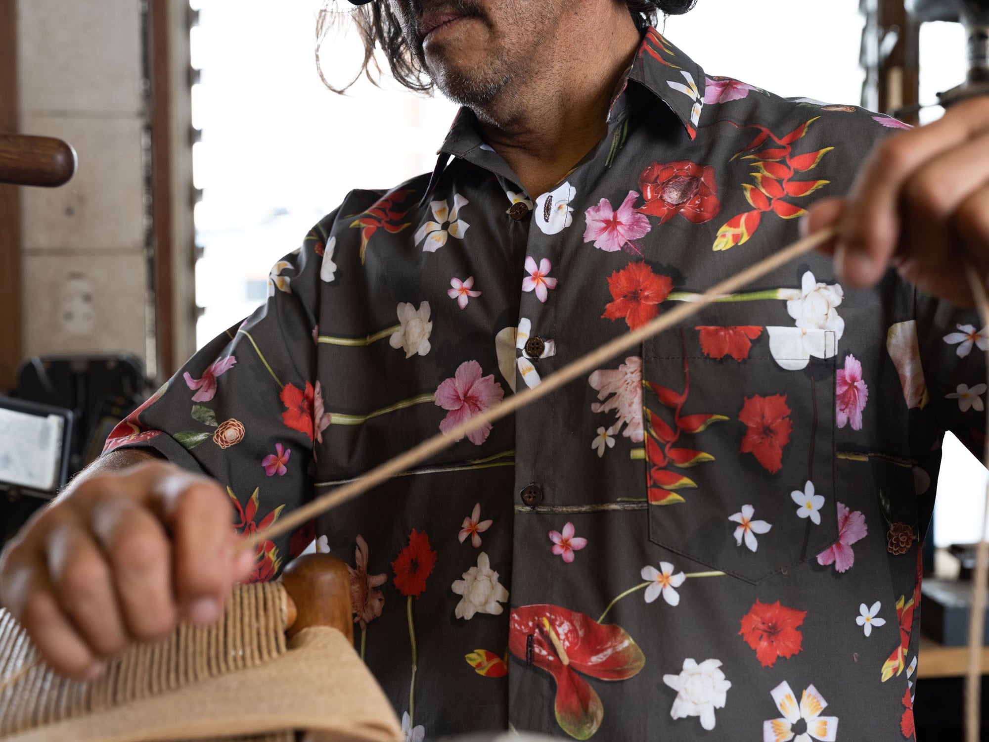 TropiCool Aloha Shirt - Menʻs