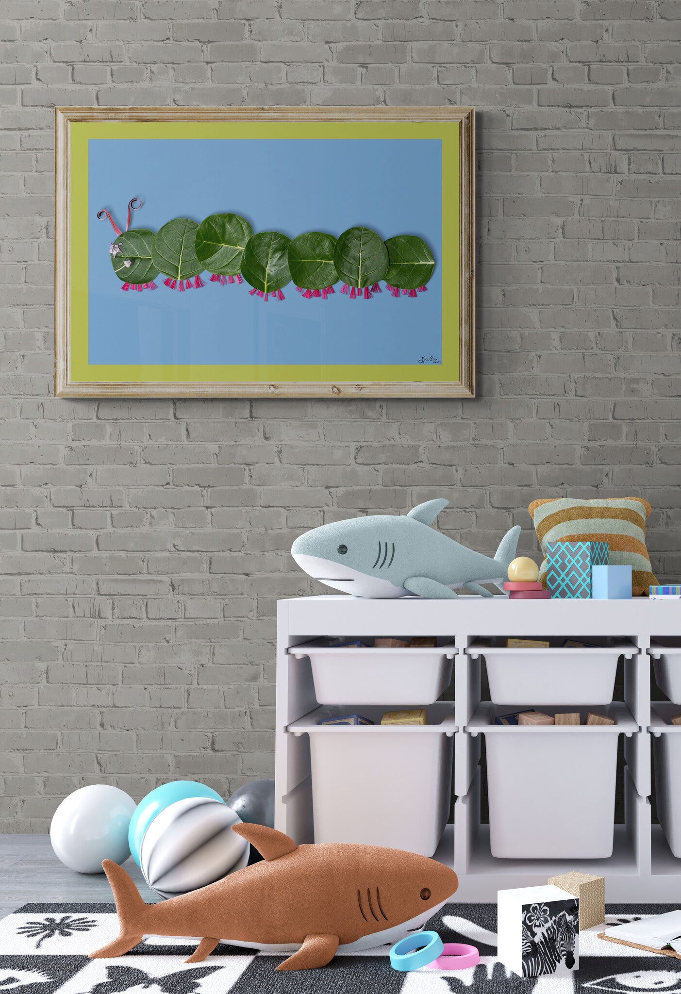 The Caterpillar - Kid Poster