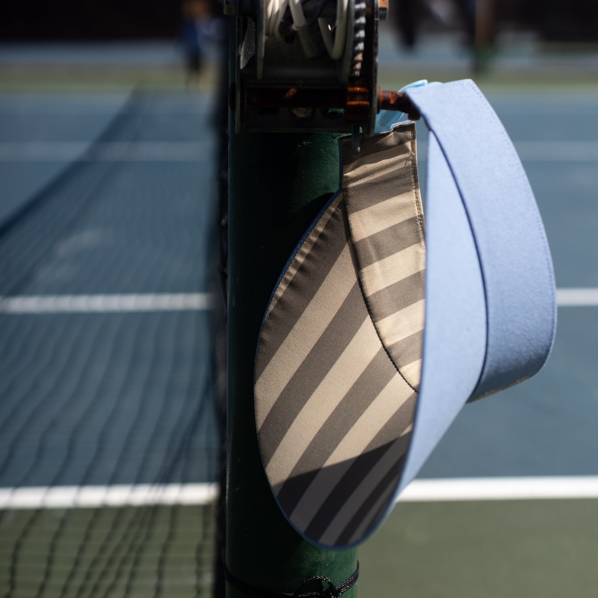 Hawaiian Sun Wide Brim Canvas Visor | Sky