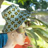 Hut, Hut, Hou!  Reversible Wide Brim Bucket Hat