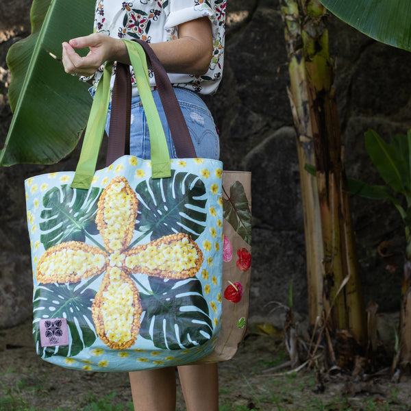 Hawaiian Lady Tote Bag