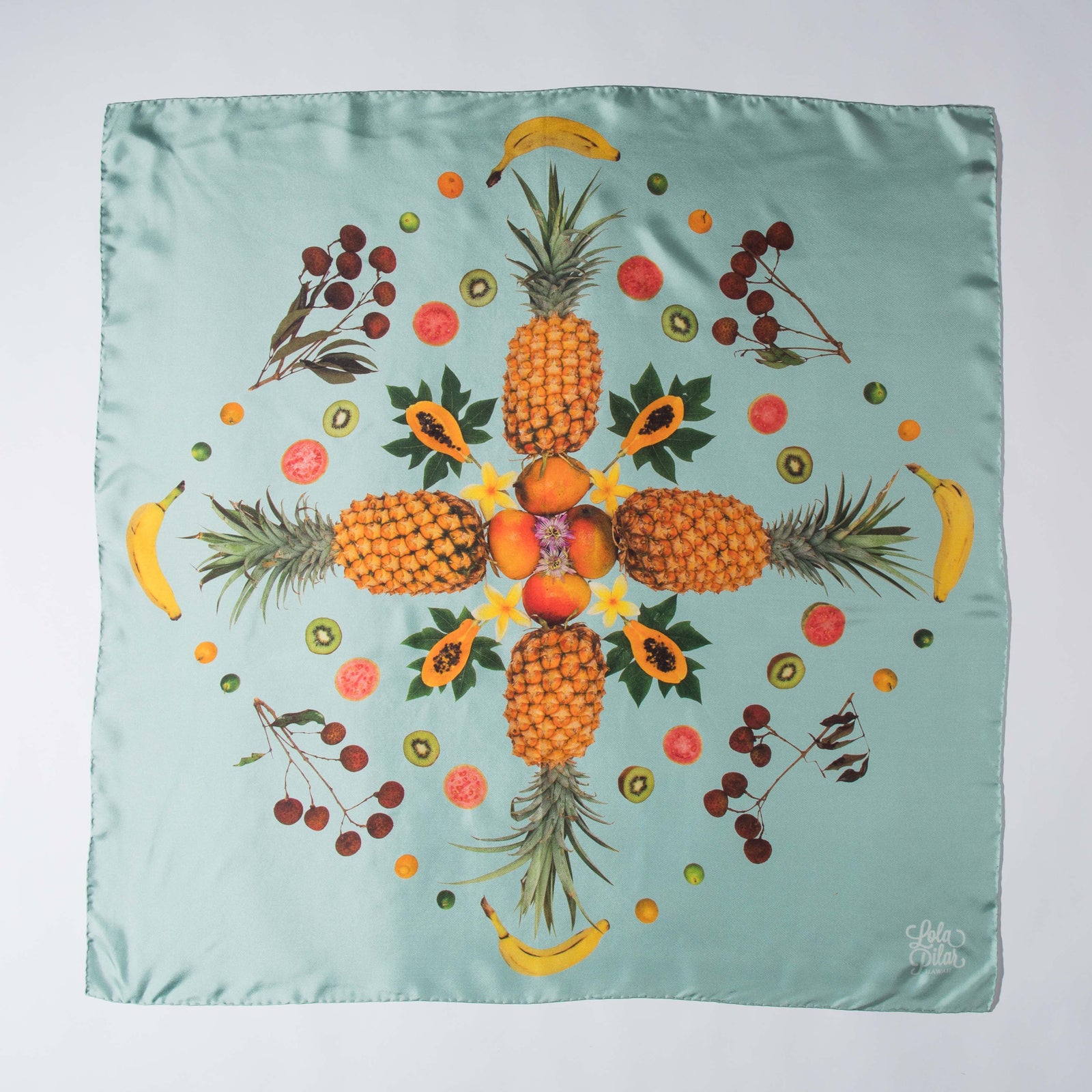 fruit salad pineapple tropical hawaii papaya bananas