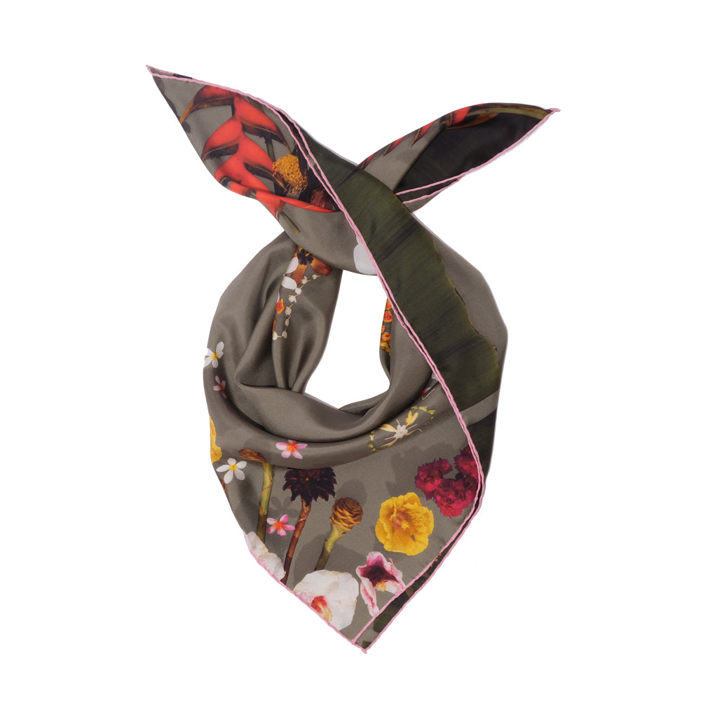 hawaiian island silk twill scarf lola pilar hawaii