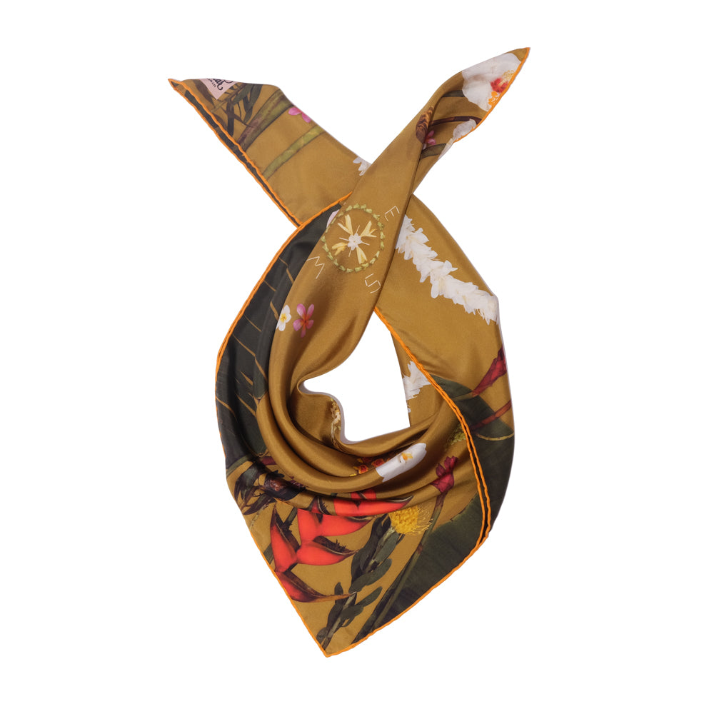 hawaiian island silk twill scarf lola pilar hawaii