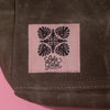 La Fleur Noire - Waxed Canvas Tote