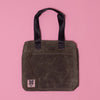 La Fleur Noire - Waxed Canvas Tote