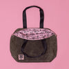 La Fleur Noire - Waxed Canvas Tote