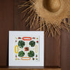 16x16 ohia lehua hawaiian artwork