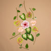 flower design making a free flow pattern photo