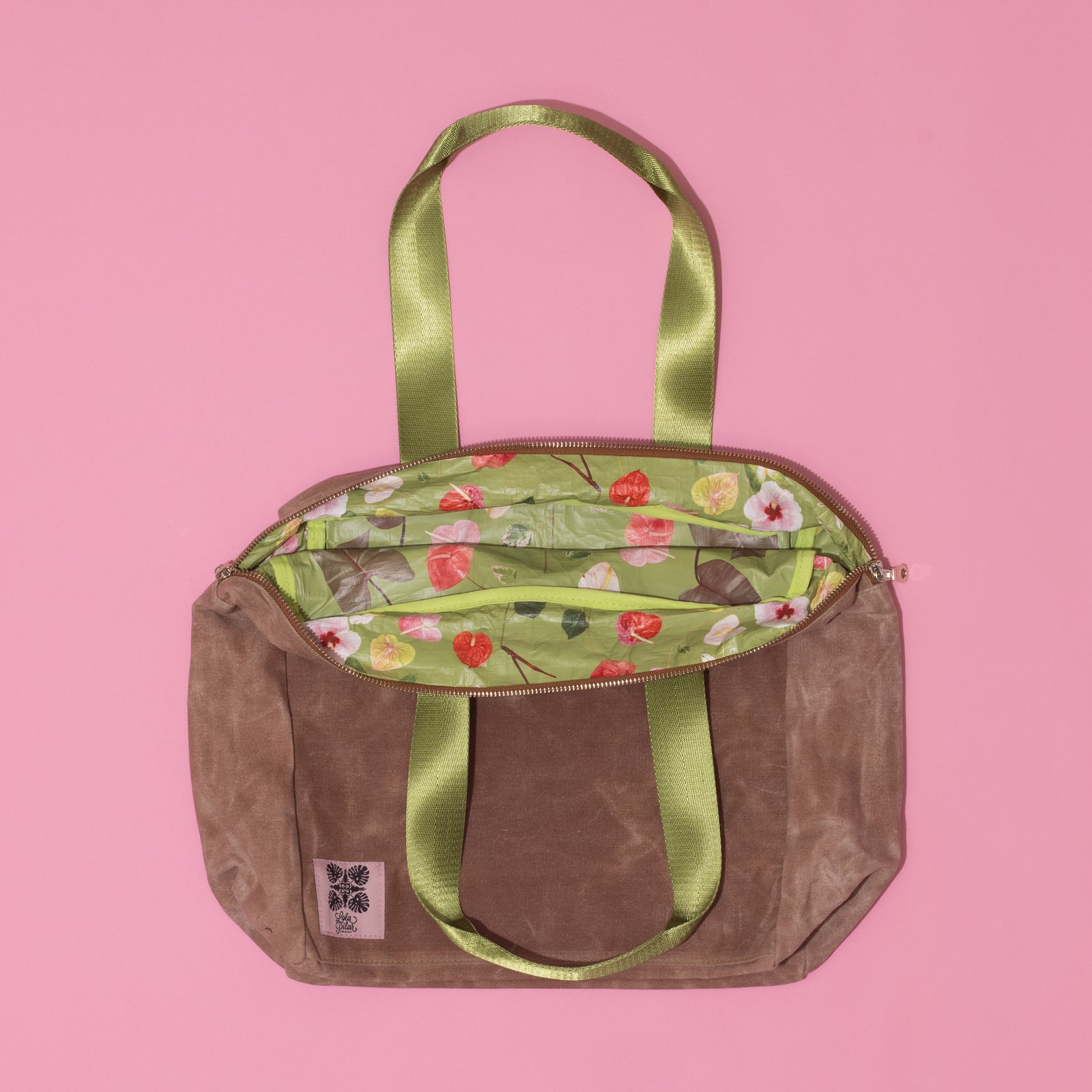 Pualani - Waxed Canvas Tote