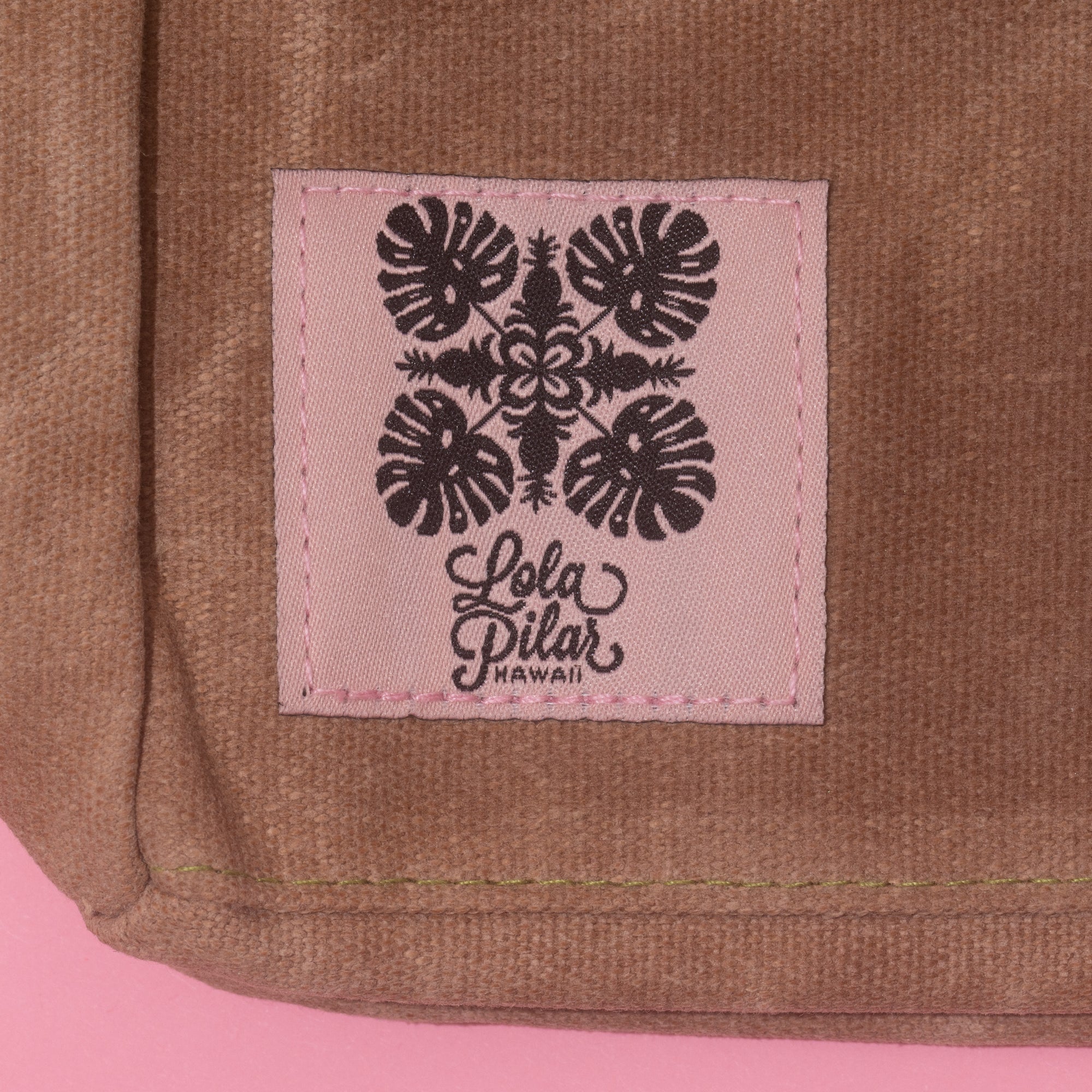 Pualani - Waxed Canvas Tote