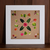 16x16 anthurium hawaiian quilt photo design