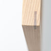 ash wood frame with monkey pod splines