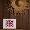 pink hawaiian quilt photography print 11x14