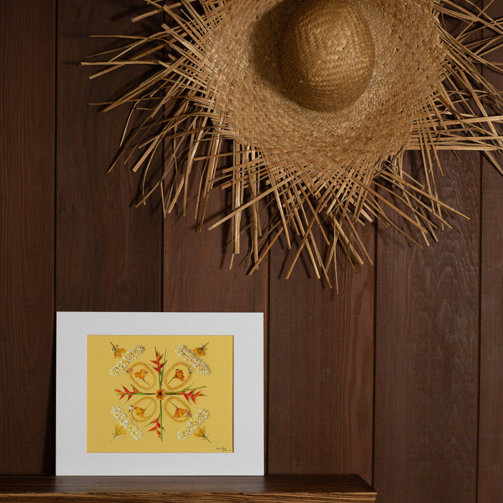 11x14 hawaiian quilt photo hawaiian artwork