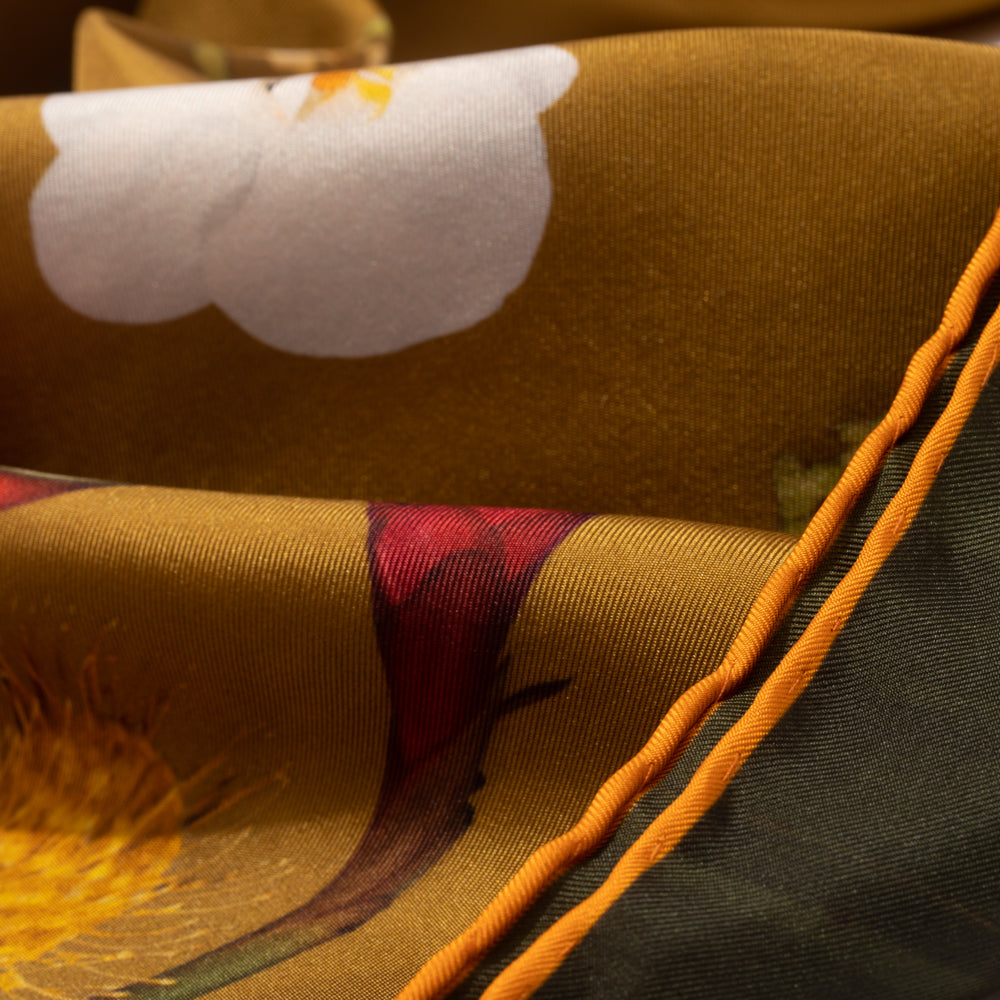 hawaiian island silk twill scarf lola pilar hawaii