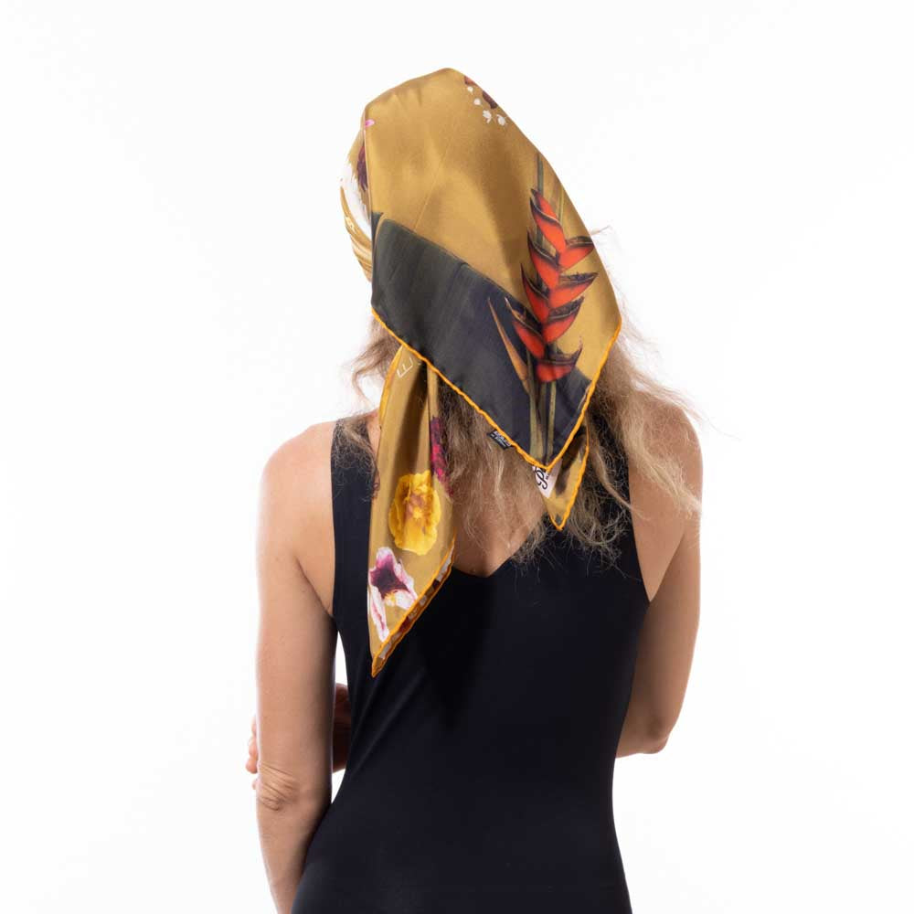 hawaiian island silk twill scarf lola pilar hawaii