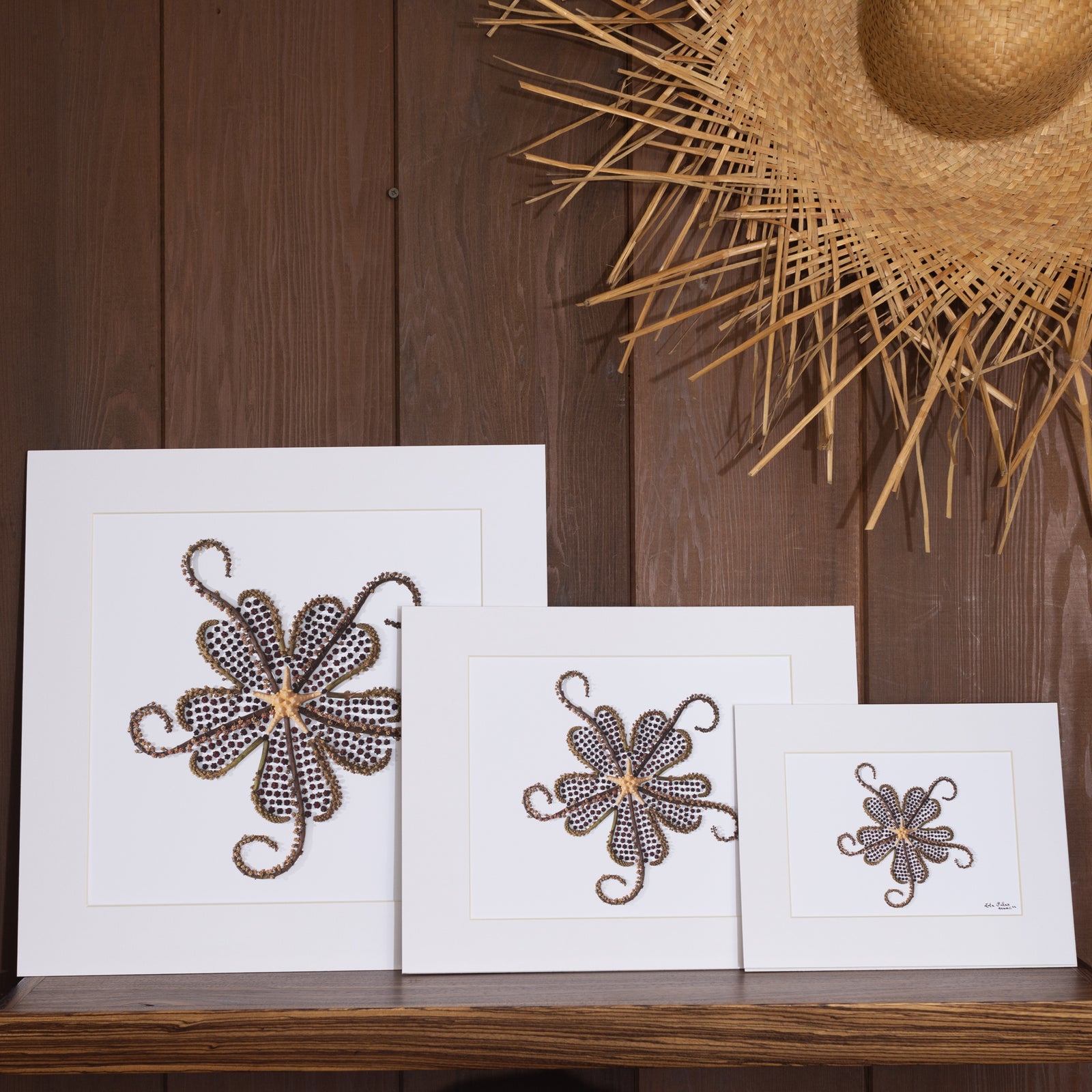 Unkle's Tako Hawaiian Art Print | Octopus Tree Starfish Design | Ocean Nursery Decor | Lola Pilar